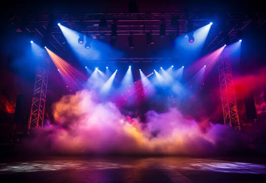 Премиум оборудване – сценично осветление
